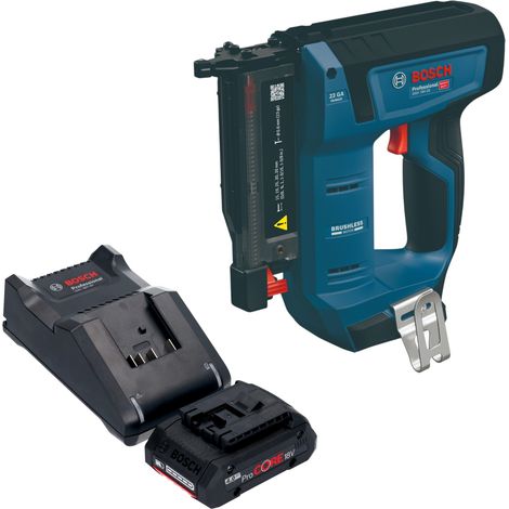 Chiodatrice a batteria Bosch GNH 18V-35 18 V 0,6 x 15 - 35 mm Brushless + 1 batteria ProCORE da 4,0 Ah + caricabatterie (1/5)