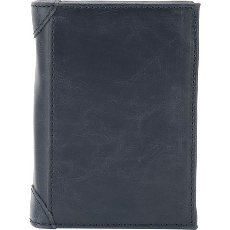 Portefeuille multifonction antivol porte-cartes de crédit étui à cartes de visite cadeau bleu (1/5)
