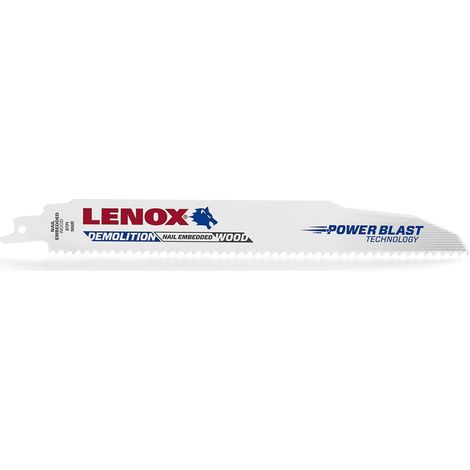 Säbelsägeblatt L205mm HSS Bi 10Z/Zoll LENOX 2 Stk (1/3)