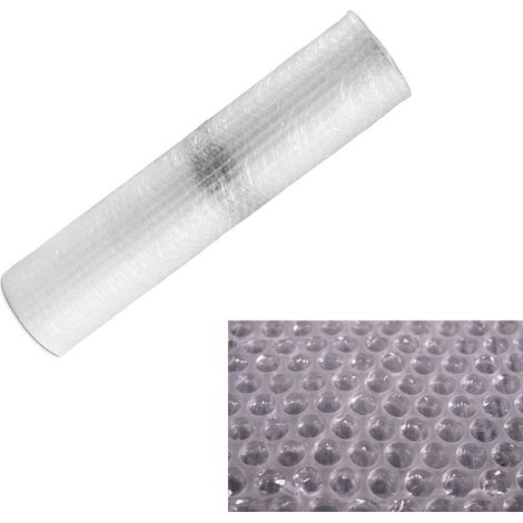 Pluriball carta plastica mille bolle medie per imballaggio rotolo 1x10 m
