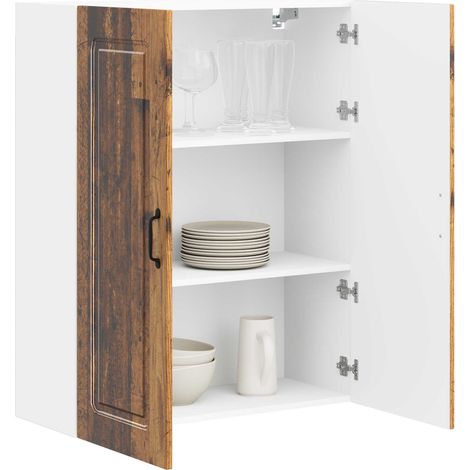 Maison Exclusive - Pannello lavastoviglie Kalmar Legno vecchio 80 x 31 x 100 cm (1/5)