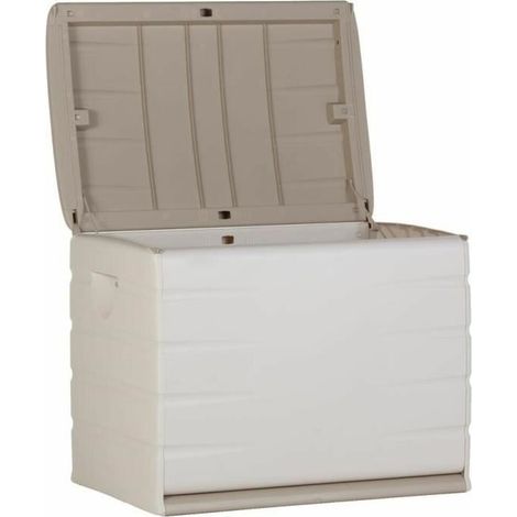 PLASTIKEN COFFRE DE RANGEMENT 200 L BEIGE - LARGEUR 60 CM