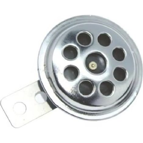 Motorcycle electroplated modified horn, 12V high-frequency waterproof horn, universal horn for electric vehicles and motorcycles. (1/4)