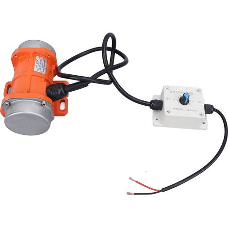 Moteur de vibrateur de béton, 12V DC, 4000 tr/min, en alliage d'aluminium sans balais, IP65, électrique, avec contrôleur de vitesse, pour Shaker 15W