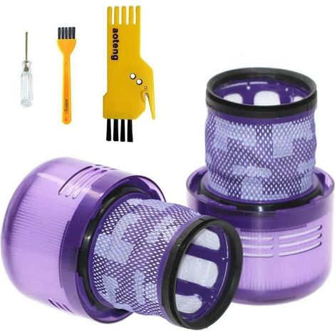Filtros de repuesto YMYNY para aspiradoras inalámbricas Dyson V11, V11 Torque Drive y V11 Animal. Comparar con la pieza n.° 970013-02 (V11), paquete de 2. (1/5)