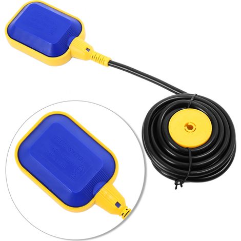 Schwimmerschalter mit 5 m Kabel zur automatischen Steuerung von Tauchpumpen (1/5)