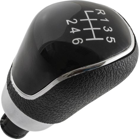 Pomo de palanca de cambios de 6 velocidades para Ford Fiesta VII 08-13 (1/5)