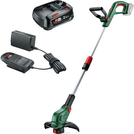 Bosch 06008C1F01 Cordless 18v Grass Trimmer UniversalGrassCut 2.5AH Battery Kit