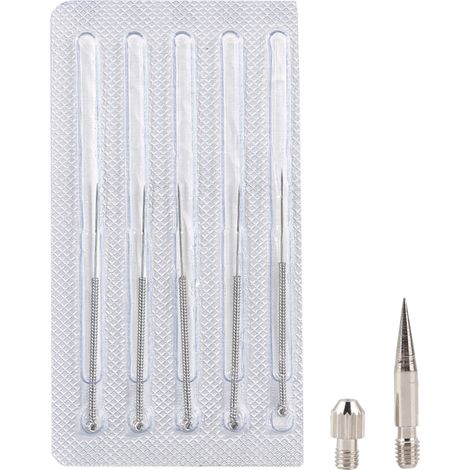 Pointe de stylo pour machine d'élimination des grains de beauté, lot d'accessoires de retrait de taches et taches de rousseur, embouts de rechange pour appareil de beauté (1/5)