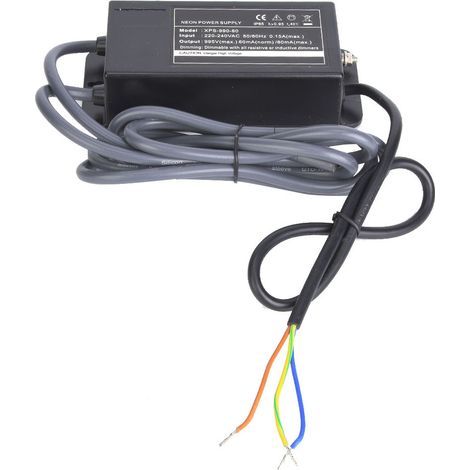 XPS-990-80 0,9 kV 80 mA Neonlicht-Transformator Elektronisches Netzteil (1/5)