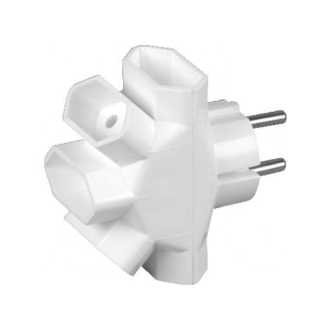 Multiprise électrique à 5 prises - 230 V - Compacte - Sûre - Pratique
