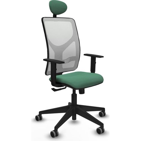 Chaise de bureau piqueras y crespo Motilla vert émeraude maille (1/2)