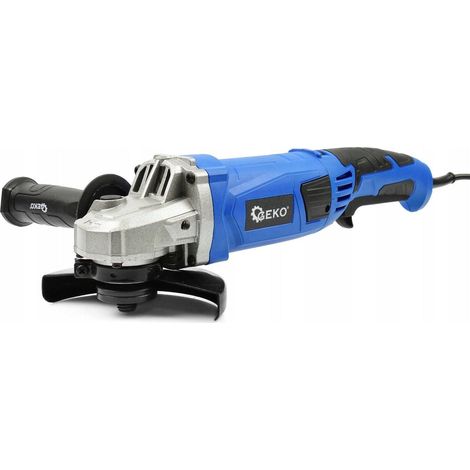Geko Smerigliatrice Elettrica PRO 1200W 125 mm Nera
