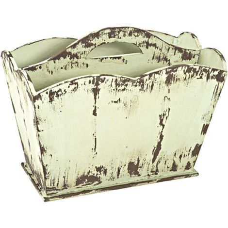 Porte-Revues Vintage "Bysas" 45cm Naturel (1/2)
