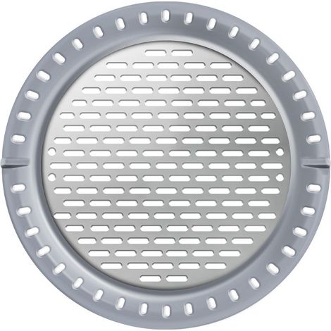 Filtre à cheveux en acier inoxydable pour douche - Grand attrape-cheveux pour douche - Passoire ronde pour douche - Évacuation de cheveux en métal pour baignoire, salle de bain, cuisine, évier (1/5)