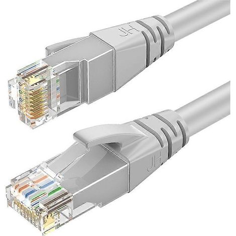 Lot de 24 câbles Ethernet Lightning Cat6a 10G PoE flexibles et fins, 1 m, pour Switch, PS5, routeur, Xbox et ordinateur. (1/5)