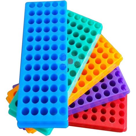 Irovami 5 racks pour tubes à double panneau, microcentrifugeuse PCR, 60 puits (1/5)
