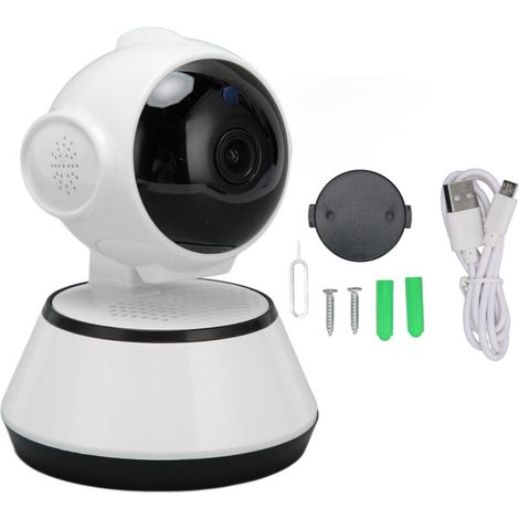 Indoor Security Camera App 2.4 GHz Display Continuous WiFi Recording for Baby Dog Nursery Senior (1/5)