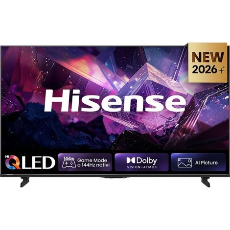 Hisense Smart TV QLED 144Hz 85pollici 4K 85Q7S PRO, Audio Dolby Atmos, VIDAA OS con 1000 APP, Dolby Vision IQ, HDR 10 , Native 144Hz Game Mode, AirPlay2, Alexa Built-in, lativù 4K