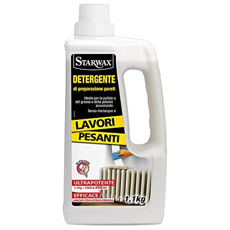 STARWAX - DETERGENTE in Polvere per LAVORI Pesanti 1LT