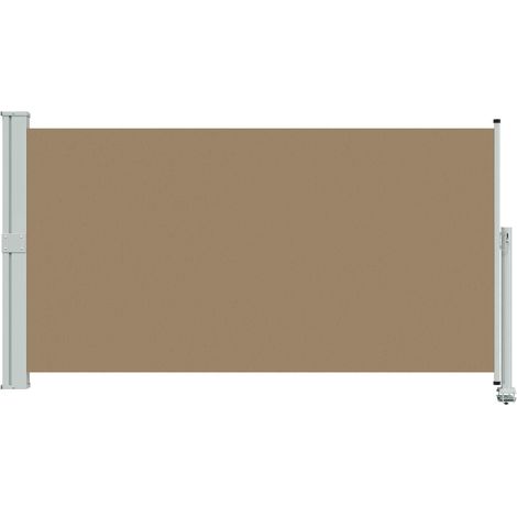 Side Awning 100% polyester iron steel vidaXL