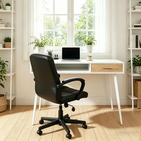 Bureau, avec tiroir, table de jeux, Table de bureau, table de travail, surface de travail pratique, rangement fonctionnel
