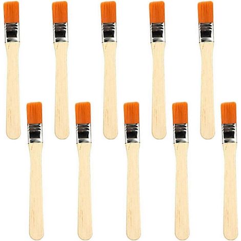 Ensemble de pinceaux en nylon pour l'entretien des machines : pinceau à huile, pinceau de nettoyage de clavier, pinceau en bois (1/5)