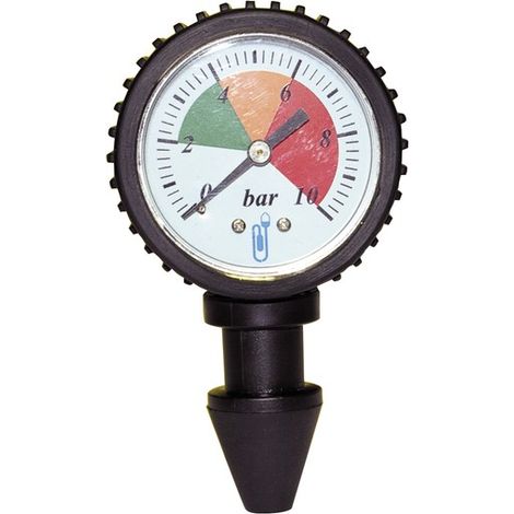 Druckmesser Ventildruck bon 0 bis 10 bar