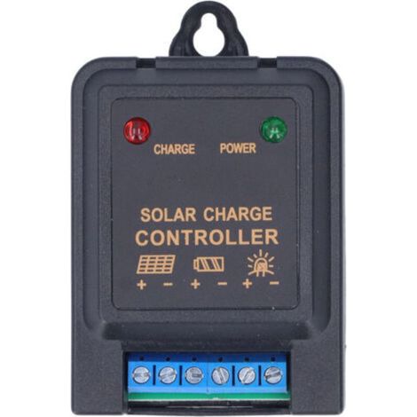 Régulateur de charge solaire 6V 12V 3A, contrôleur de décharge de batterie pour éclairage autonome (1/4)