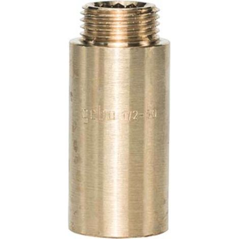PROLUNGA MF OTTONE 500 GEBO - 1/2MF + MM 30 - 5 pezzi