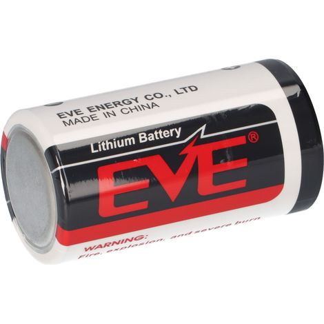 EVE ER34615 D 3.6V 19000 mAh -60°C bis +85°C Li-SOCI2 (1/5)