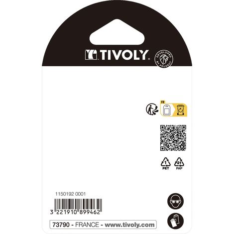 Tivoly • Set di 6 dadi di serraggio esagonali magnetici