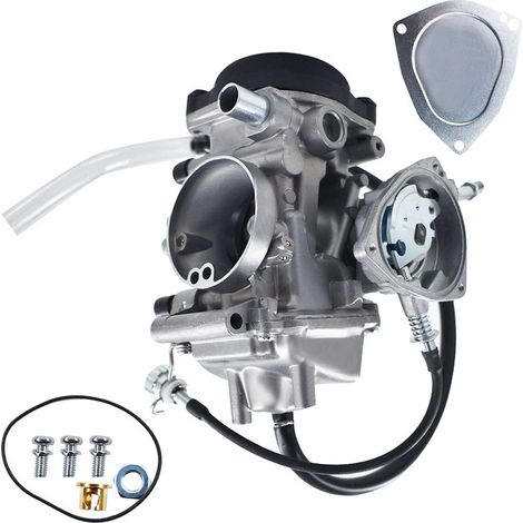 Carburador PD33J compatible con Yamaha Kodiak 400 450 Big Bear 250 400 Wolverine 350 450 Grizzly 350 400 450 YFM350 YFM400 YFM450 YFM250 ATV (1/4)