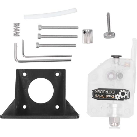 Kit d'extrudeuse pour imprimante 3D, consommable transparent souple, pièce de rechange clone réduction. (1/5)
