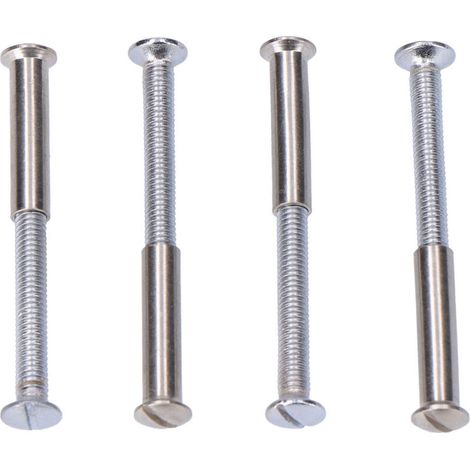 Vis de montage nickel 4 pièces – Haute résistance pour applications industrielles – Facilité d'installation – 85254