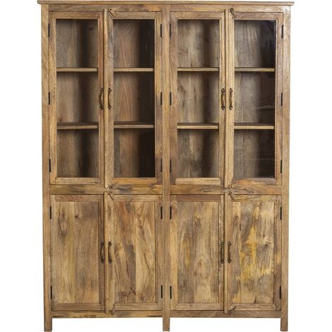 Vaisselier en bois de manguier Lisandro (1/5)