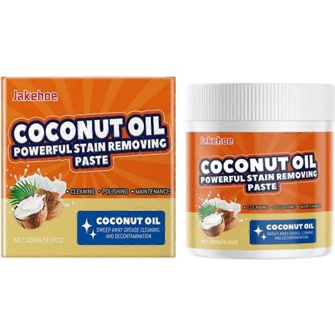 Pâte nettoyante multi-usages, parfum noix de coco – Huile puissante (1/5)