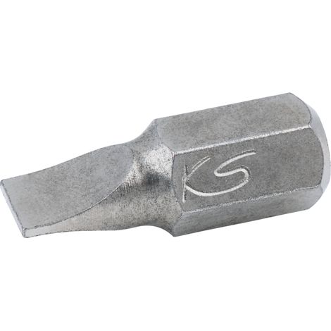 KS Tools - Embout de vissage Fente, L.30 mm - Entraînement 10 mm - 8 mm - 930.3015