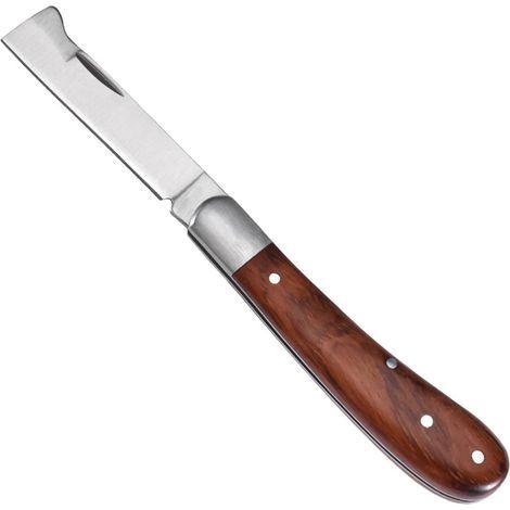 Serpette-Greffoir,Couteau Serpette Jardin,Serpette Pliante Lame Courbe En Acier Inoxydable,Greffoir À Vignes Pliant,Outil De Coupe De Ciseaux D'Arbre De Semis De Taille De Greffage Pliable De Ja (1/5)