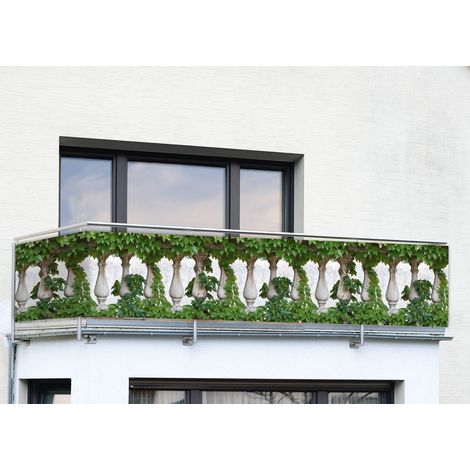 Balkonsichtschutz, Ivy Fence, 5 m x 35 cm