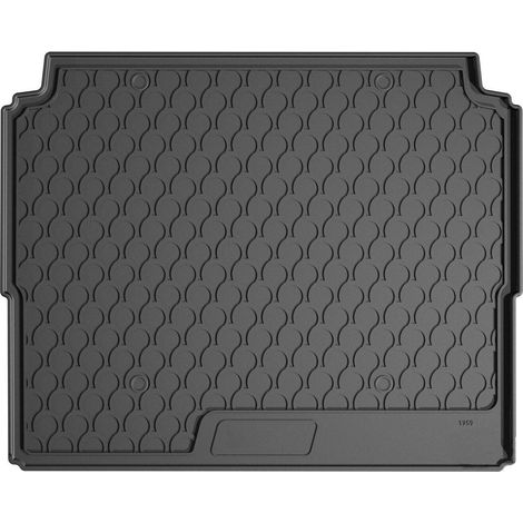 Vasca baule su misura in gomma sintetica - compatibile per  Citroen C5 Aircross (12/1807/25) baule alto