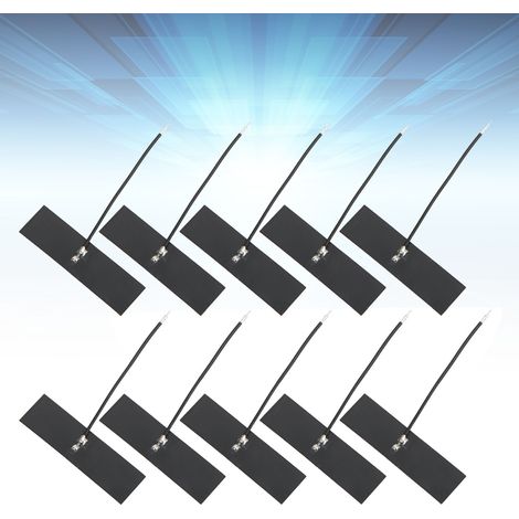 NZ-2.4G-FPC-002 Antenne intégrée FPC en forme de T, antenne souple intégrée 2,4 GHz, antenne intégrée 4 dBi, tête de soudage d'antenne souple FPC flexible (1/5)