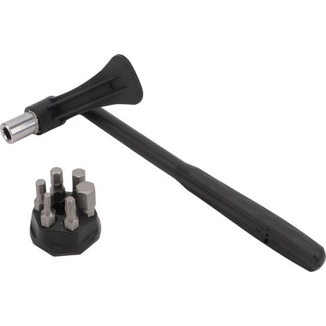Clé dynamométrique pour vélo, en acier chrome vanadium, haute précision, type aiguille, jeu de clés dynamométriques à six pans intérieurs (1/5)