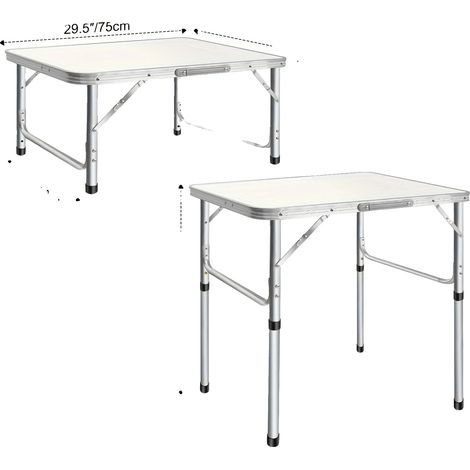 Table pliante, usage extérieur, hauteur réglable, 1 (1/2)