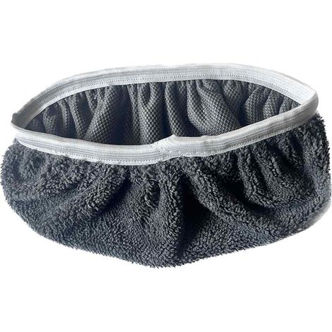 2 Chiffons de Rechange pour Balai Plat, Lavables, Haute Absorption, Rotation 360 Degrés, pour Sol Maison (1/5)