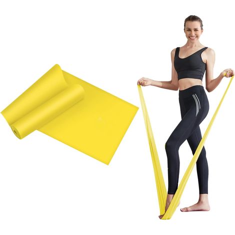 Fascia Banda Elastica di Resistenza Fitness Allenamento Yoga Pilates Palestra