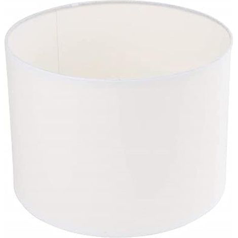 APEX Abat-jour, rond, diamètre 25 cm, hauteur 18 cm, 100% polyester, convient pour lampe de table ou suspension (1/5)
