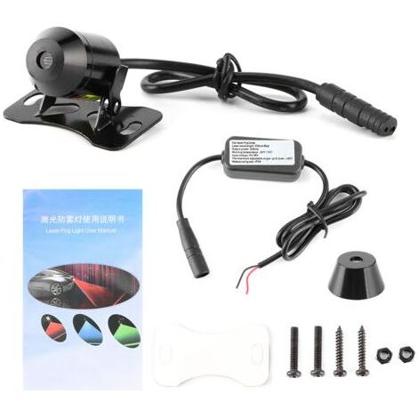 Feu antibrouillard arrière Laser 8V & 36V, Anti-Collision, indicateur de feu d\'avertissement arrière de frein pour voiture et moto (Type 1) (1/4)