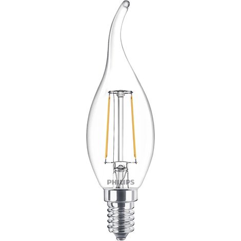 Philips LED 76319000 LED EEK E (A - G) E14 Kerzenform 2 W = 25 W Warmweiß (Ø x L) 3.5 cm x 12.3 cm (1/5)