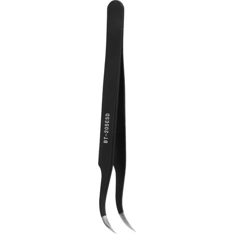 Pinces Coudées Électroniques Anti-Static BT-205ESD (Stainless Steel, 120mm) (1/5)